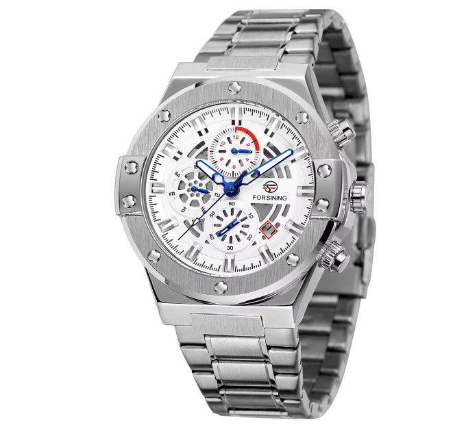 Forsining 6914 Silver-White Steel