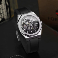 Forsining 8289 Silver-Black