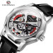 Forsining 8284 Silver-Black