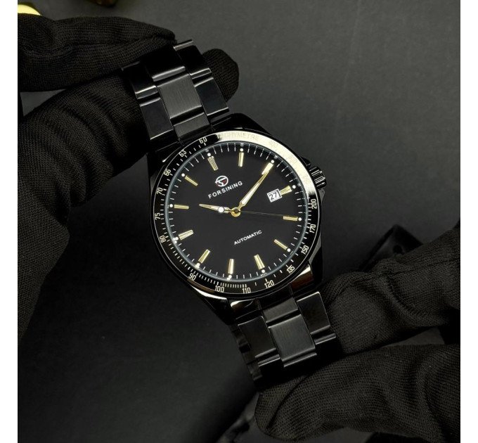 Forsining 8294 Black-Gold Steel