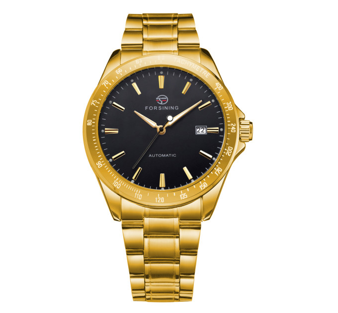 Forsining 8294 Gold-Black Steel