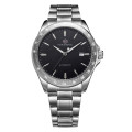 Forsining 8294 Silver-Black Steel