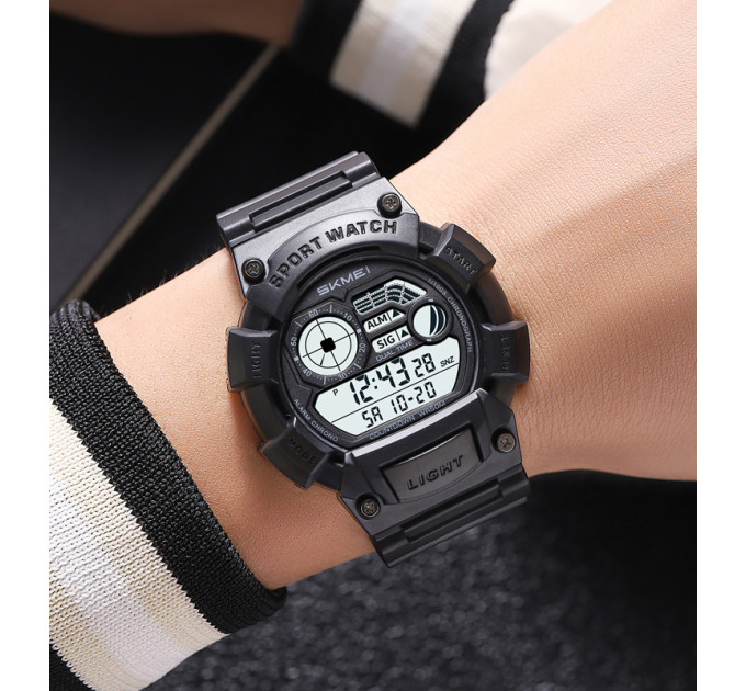 Skmei 2403BKWT Black-White