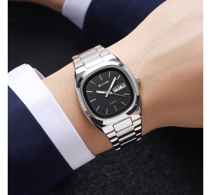Skmei 2420SIBK Silver-Black