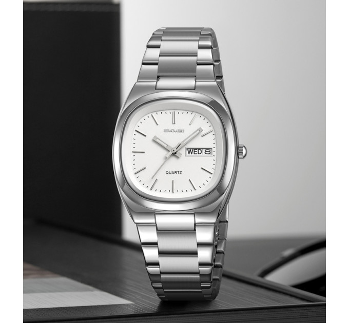 Skmei 2420SIWT Silver-White