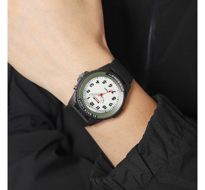 Skmei 2433BKGN-AC Black-Green Namber