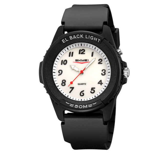 Skmei 2433BKWT-AC Black-White Namber