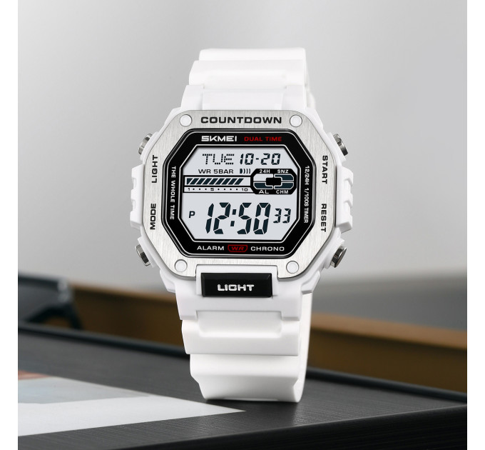 Skmei 2522WT White