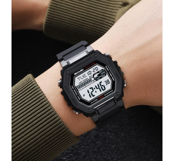 Skmei 2523BKWT Black-White