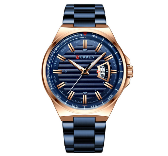 Curren 8375 Blue-Cuprum