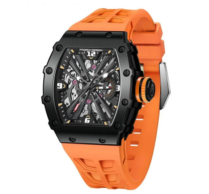Pagani Design PD-1738 Black-Orange-Silver
