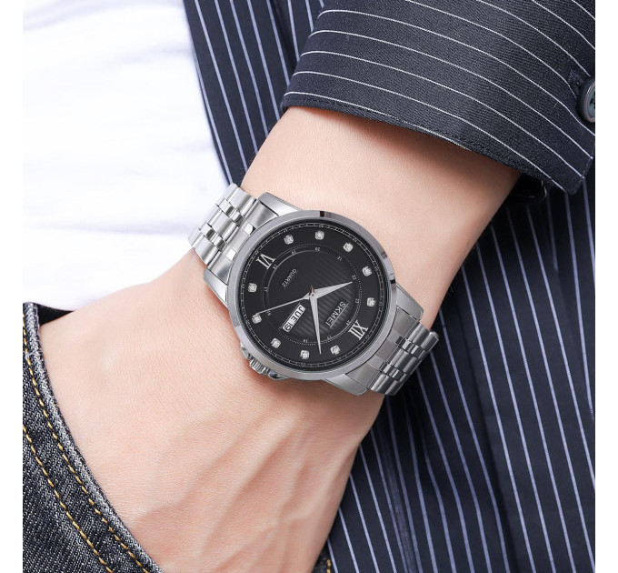 Skmei 2084SIBK Silver-Black