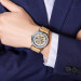 Skmei M035LSILTBN Silver-Light Brown Leather