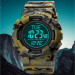 Skmei 2077AGCM Army Green Camo+Compass STOPPED