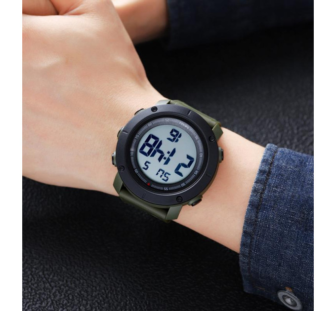 Skmei 2122AGWT Army Green-White