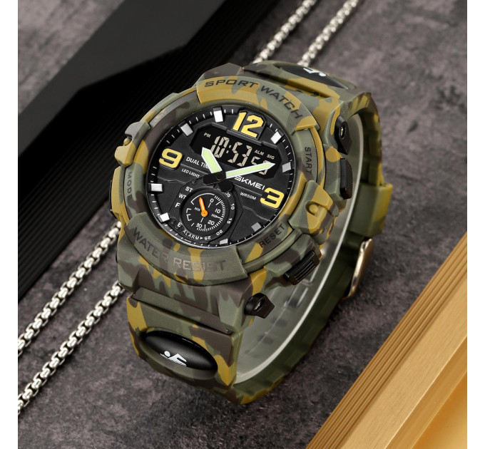 Skmei 2341CMGN Camo Green