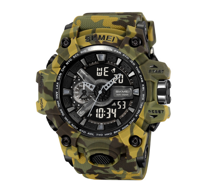 Skmei 2396CMGN Camo Green