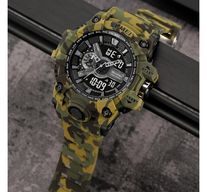 Skmei 2396CMGN Camo Green