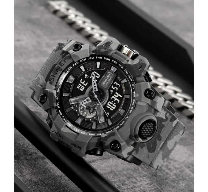 Skmei 2396CMGY Camo Grey