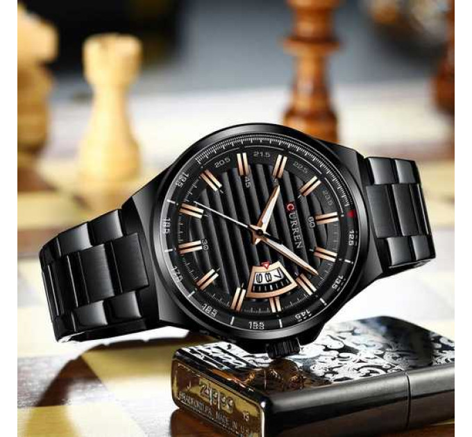 Curren 8375 All Black