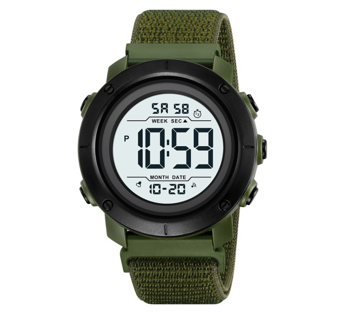 Skmei 2497NAGWT Army Green-Wnite