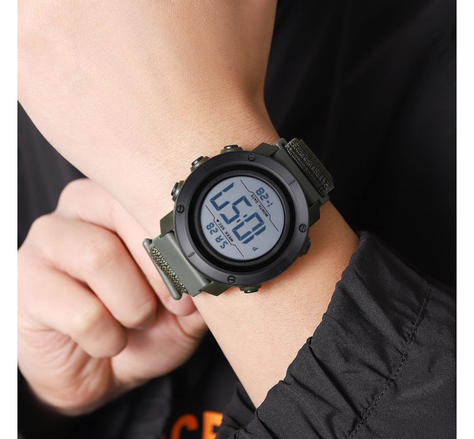 Skmei 2497NAGWT Army Green-Wnite