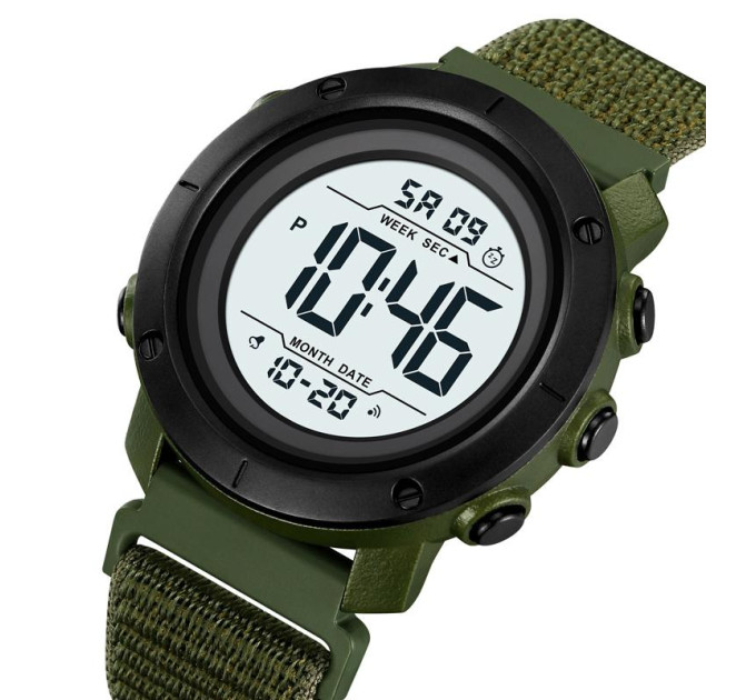 Skmei 2497NAGWT Army Green-Wnite