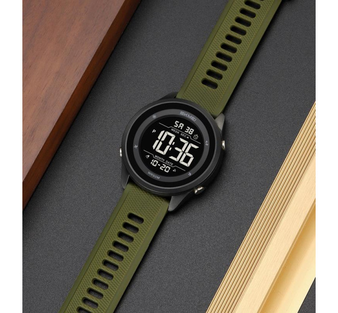 Skmei 2498PAGWT Army Green-Wnite