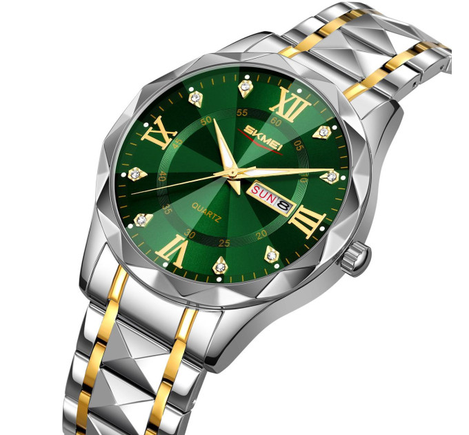 Skmei 9369TGDGN Gold-Green