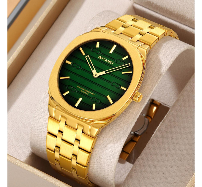 Skmei 9372GDGN Gold-Green