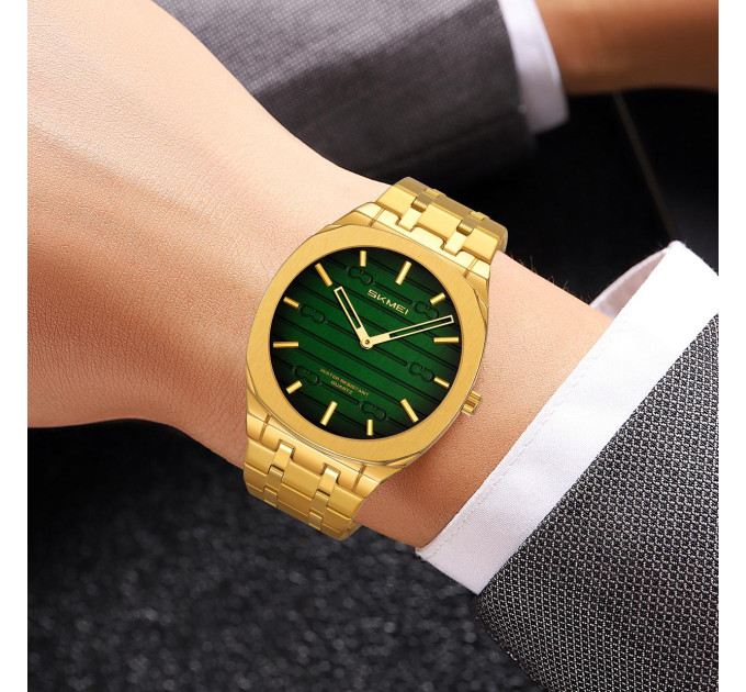 Skmei 9372GDGN Gold-Green