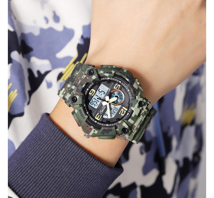 Skmei 2397CMGN Camo Green