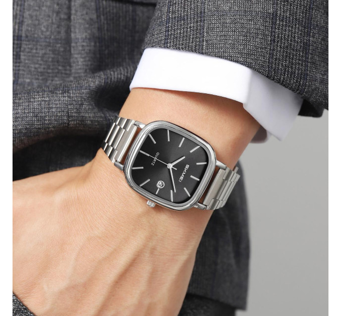Skmei 2551SIBK Silver-Black