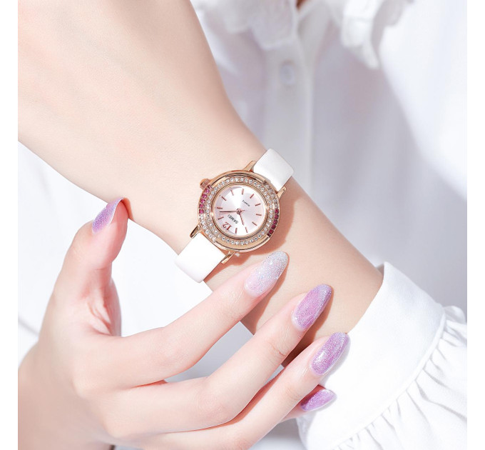Skmei 1855RGWT Rose Gold-White