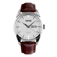 Skmei 9073SIWT-B Silver-White men SALE