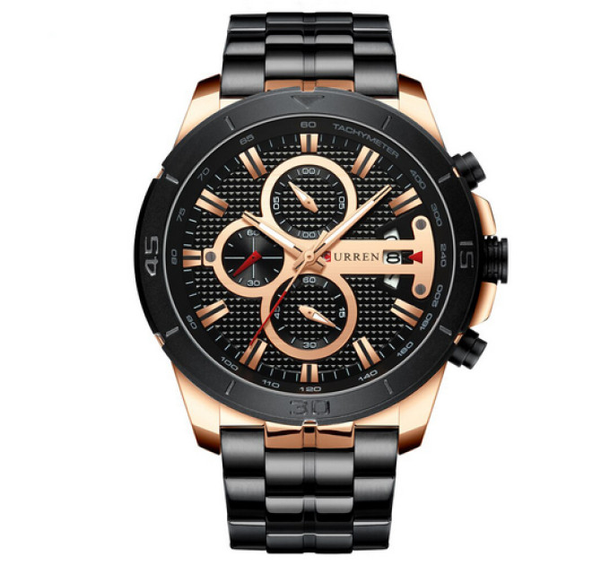 Curren 8337 Black-Cuprum