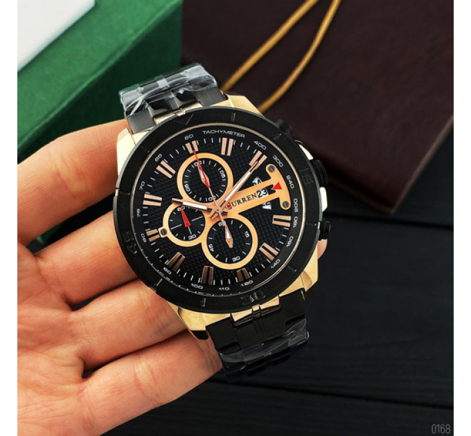 Curren 8337 Black-Cuprum