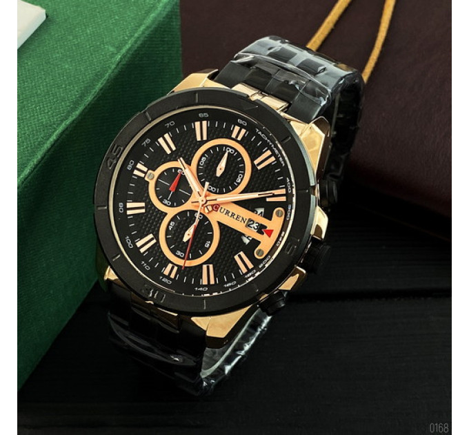 Curren 8337 Black-Cuprum