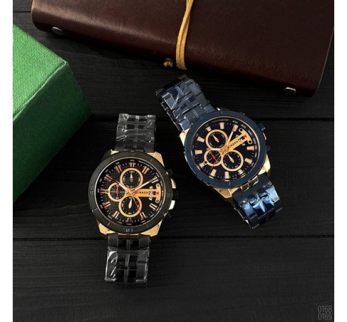 Curren 8337 Black-Cuprum