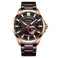 Curren 8372 Brown-Cuprum