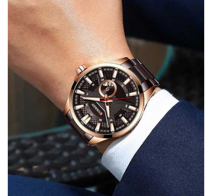 Curren 8372 Brown-Cuprum