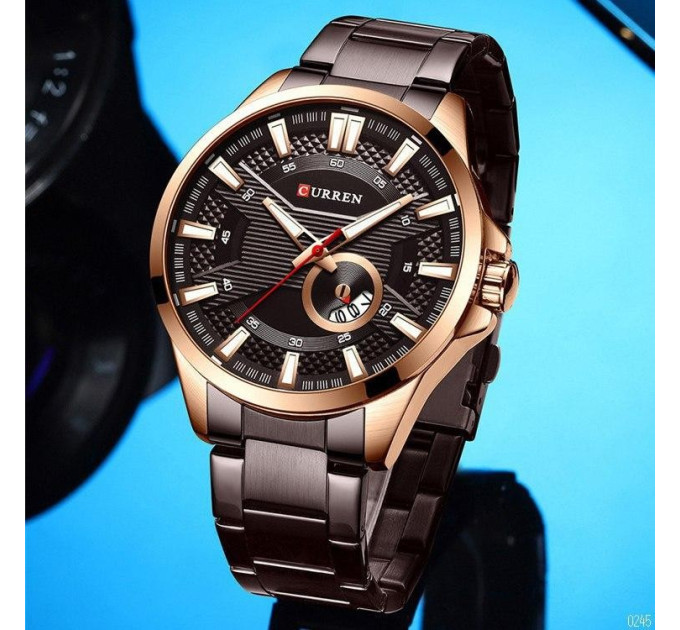 Curren 8372 Brown-Cuprum