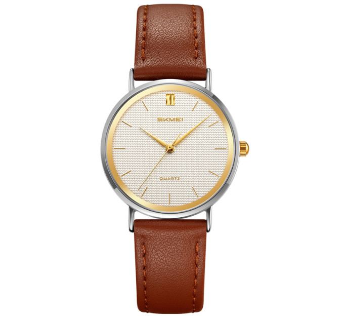 Skmei 2568SIBN Silver-Brown