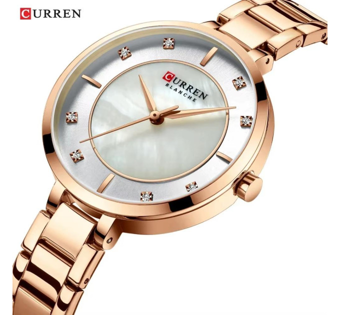 Сurren 9051 Rose Gold-White
