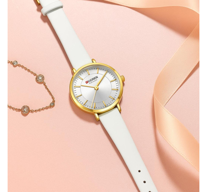 Сurren 9079 Gold-White