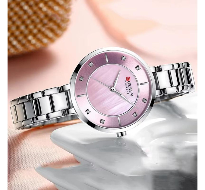 Curren 9051 Silver-Pink