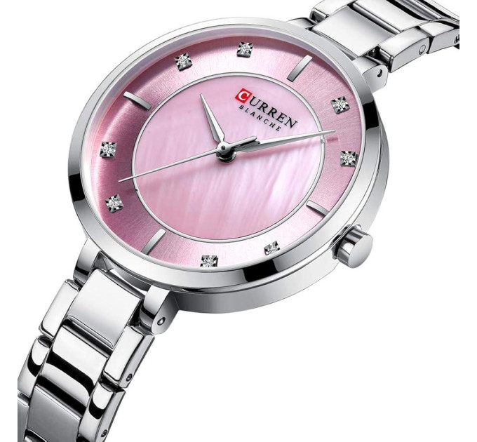 Curren 9051 Silver-Pink