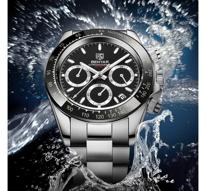 Benyar BY-5169 Silver-Black