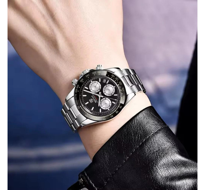 Benyar BY-5169 Silver-Black-White