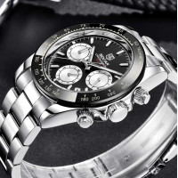 Benyar BY-5169 Silver-Black-White
